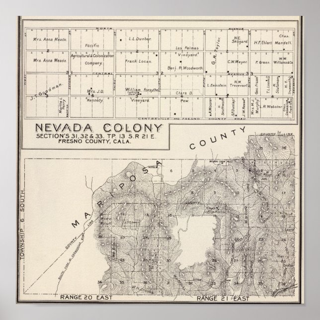 Nevada Colony Poster (Vorne)