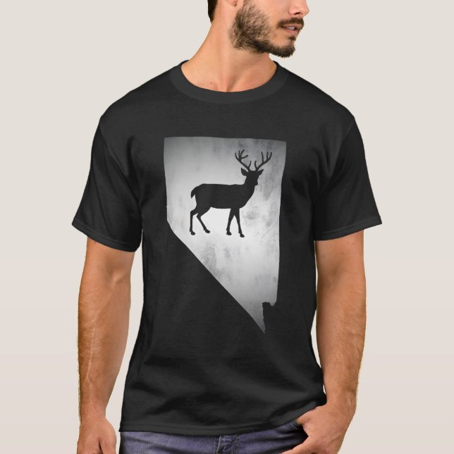 Nevada Deer Hunting T-Shirt (Vorderseite)