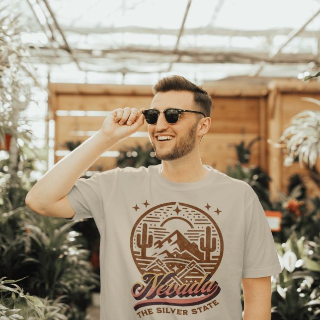 Nevada Der Silberne Staat T-Shirt (Von Creator hochgeladen)