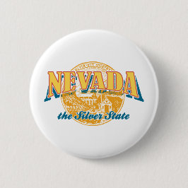 Nevada - Der Silberner Staat Button