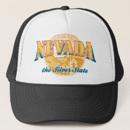 Nevada - Der Silberner Staat Truckerkappe