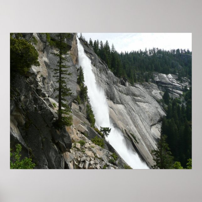 Nevada Falls at Yosemite National Park Poster (Vorne)