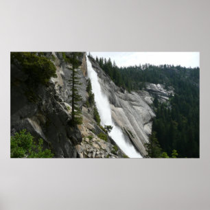 Nevada Falls im Yosemite-Nationalpark Poster