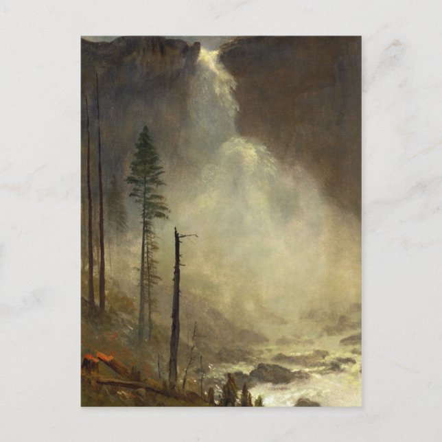 Nevada Falls Postkarte (Vorderseite)
