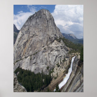 Nevada Falls und Liberty Cap Poster