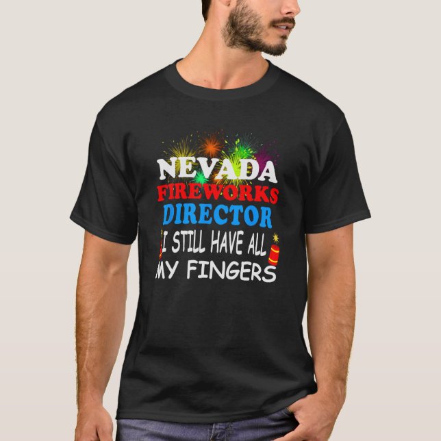 Nevada Fireworks Director T-Shirt (Vorderseite)