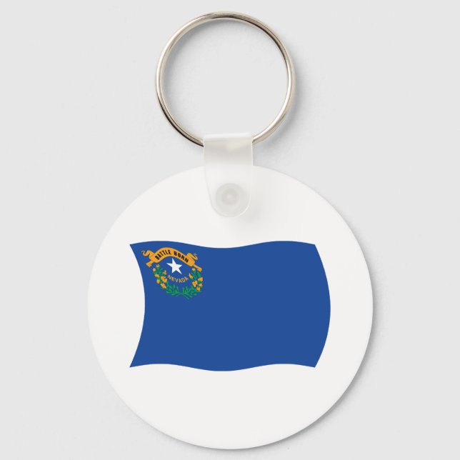 Nevada Flag Schlüsselanhänger (Vorderseite)