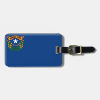 Nevada-Flagge Gepäckanhänger