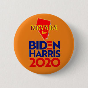 Nevada für Biden Harris 2020 Button