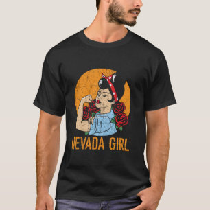 Nevada Girl USA Nevadians Nevadans T-Shirt