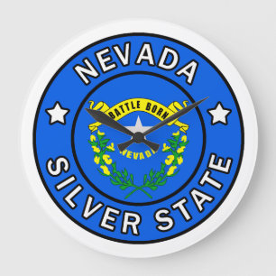 Nevada Große Wanduhr