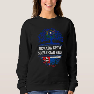 Nevada Grown mit slowakischen Wurzeln Slowakei Sweatshirt