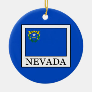 Nevada Keramik Ornament