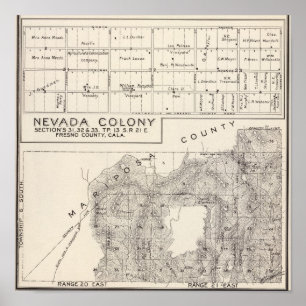 Nevada-Kolonie Poster
