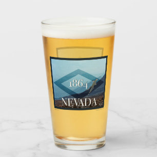 Nevada Landscape Poster Glas