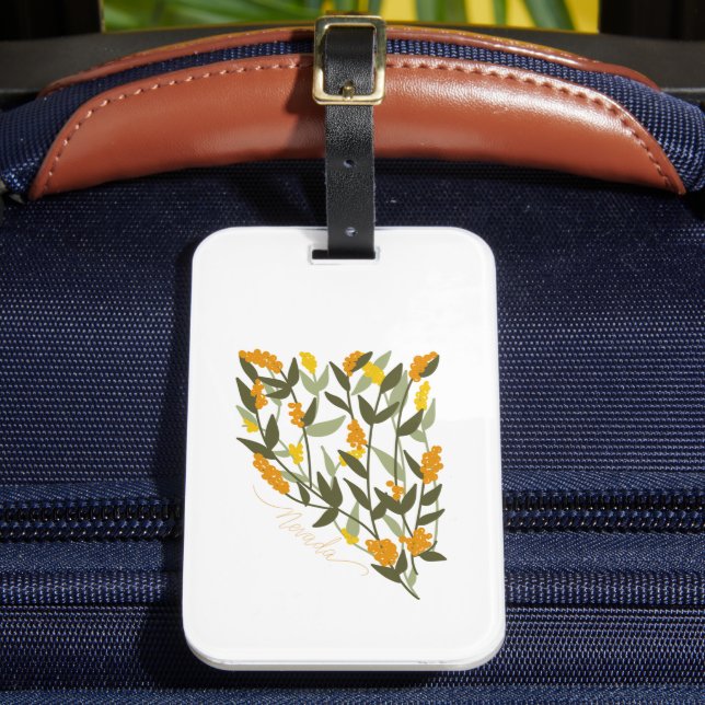 Nevada Luggage Tag Gepäckanhänger (Vorderseite Insitu 2)