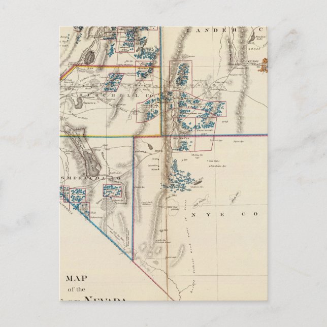 Nevada Postkarte (Vorderseite)