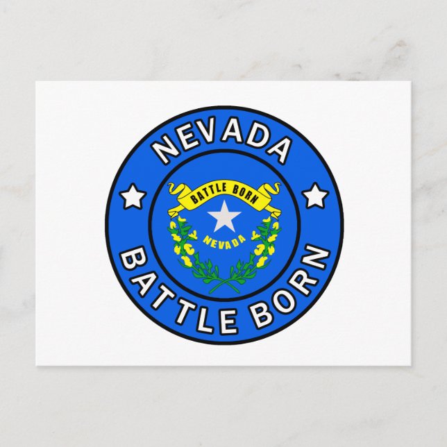 Nevada Postkarte (Vorderseite)