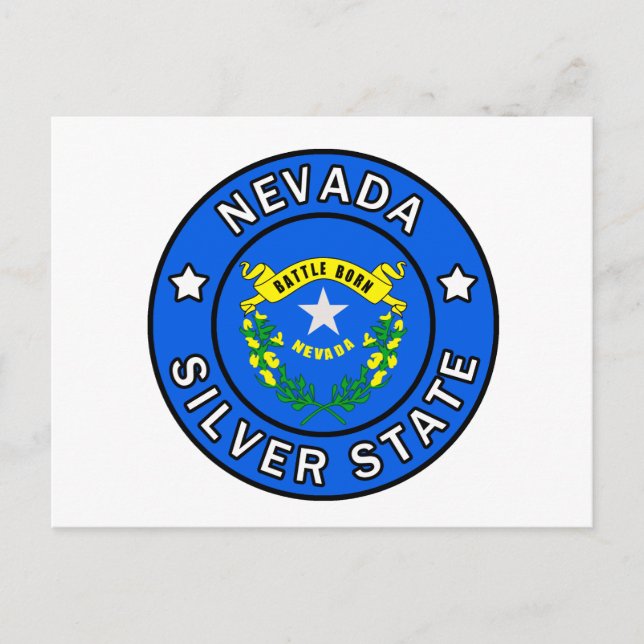Nevada Postkarte (Vorderseite)