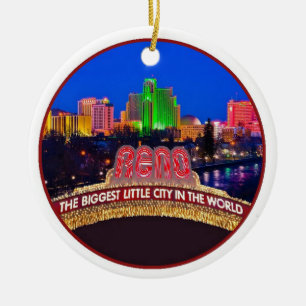 NEVADA Reno Keramikornament
