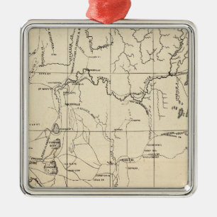 Nevada Silbernes Ornament