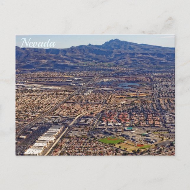 Nevada Staat Postkarte (Vorderseite)