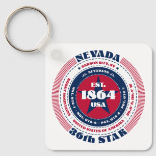 Nevada Staat Schlüsselanhänger