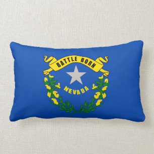 Nevada-Staats-Flaggen-Entwurf Lendenkissen