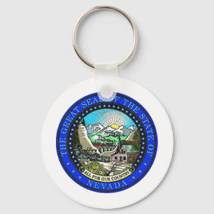 Nevada-Staats-Siegel Schlüsselanhänger