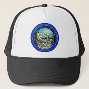 Nevada-Staats-Siegel Truckerkappe