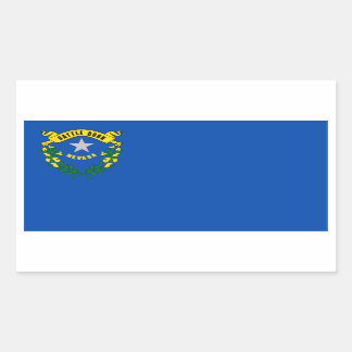 Nevada Staatsflagge, Vereinigte Staaten Rechteckiger Aufkleber