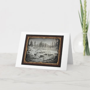 Nevada-Stadt, 1852 durch Joseph Blaney Karte