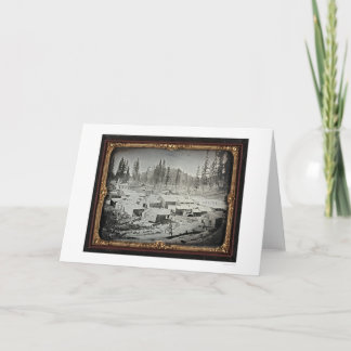 Nevada-Stadt, 1852 durch Joseph Blaney Karte