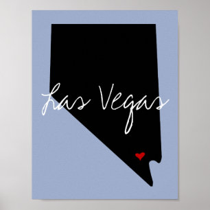 Nevada Stadt Poster