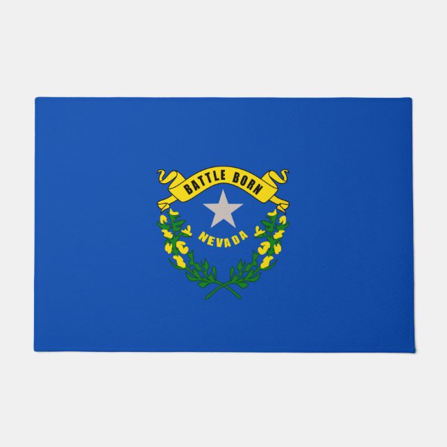 Nevada State Flag Design Fußmatte (Vorderseite)