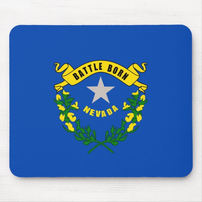 Nevada State Flag Design Mousepad (Vorne)