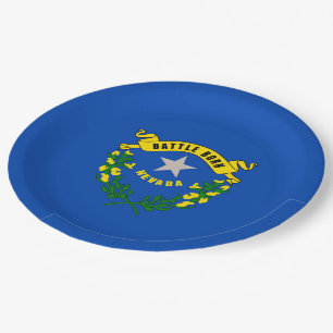Nevada State Flag Design Pappteller