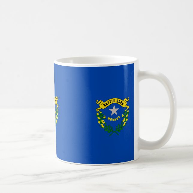 Nevada State Flag Design Tasse (Rechts)