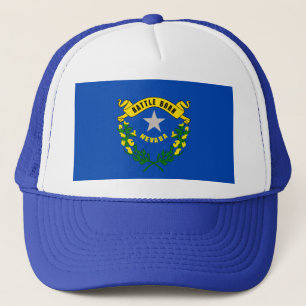 Nevada State Flag Design Truckerkappe