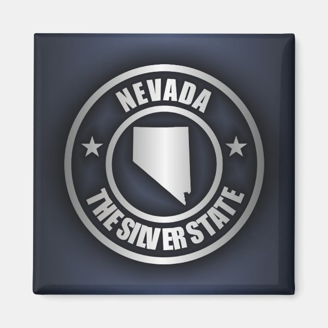 "Nevada Steel 2"-Magnete Magnet (Vorne)