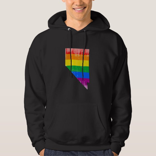 NEVADA-STOLZ - BEUNRUHIGT - .PNG HOODIE (Vorderseite)