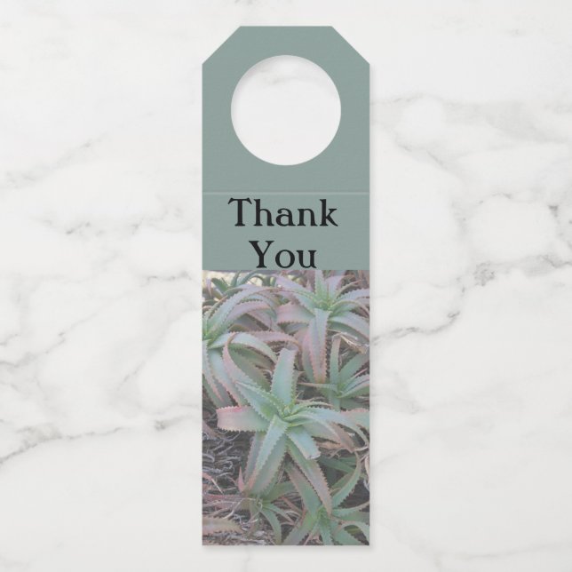 Nevada sukculi flaschenanhänger (Vorderseite)