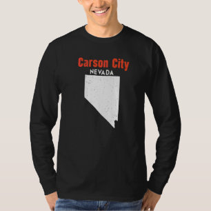 Nevada USA Bundesstaat Amerika Reise Nevadan Carso T-Shirt