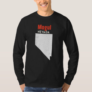 Nevada USA Bundesstaat Amerika Reise Nevadan Mogul T-Shirt