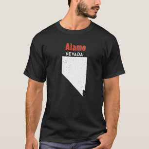 Nevada Usa Staat America Travel Nevadan Alamo T-Shirt