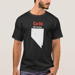Nevada Usa Staat America Travel Nevadan Carlin T-Shirt