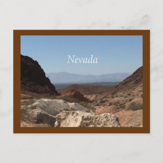 Nevada Wüste Postkarte