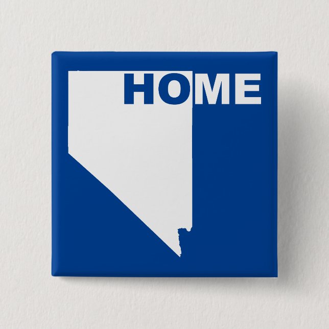 Nevada Zuhause Away From Staat Button Abzeichen Bu (Vorderseite)