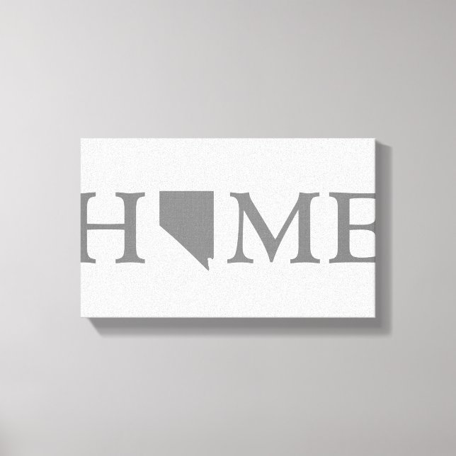 Nevada Zuhause Staat Leinwanddruck (Vorderseite)