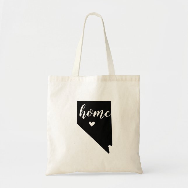 Nevada Zuhause Staat Tote Bag Tragetasche (Vorne)